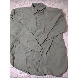 Vtg Katharine Hamnett GreenShirt Button Up Made In Italy Size L